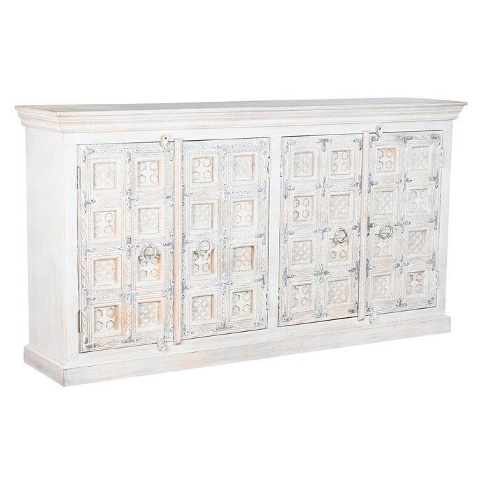 Servantă DKD Home Decor 187 x 40 x 100 cm Lemn Alb Lemn de mango