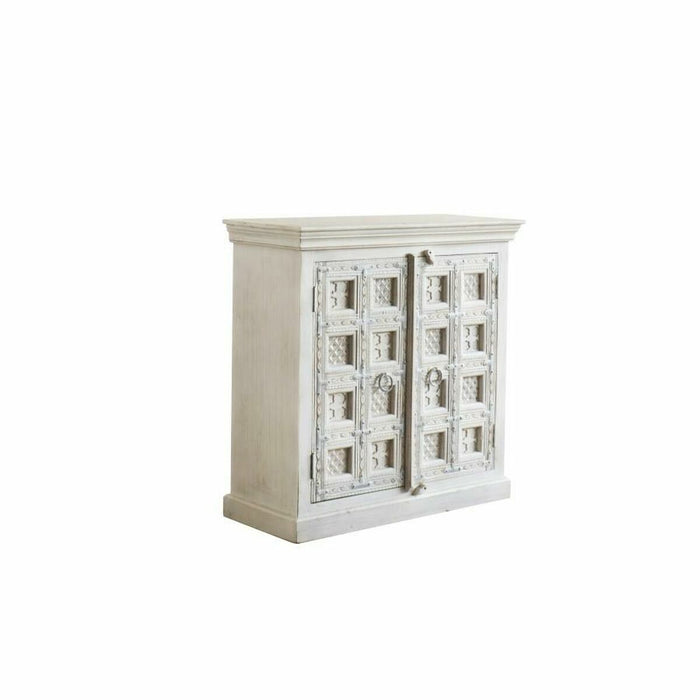 Comodă DKD Home Decor Uzat 100 x 40 x 99 cm Alb Lemn de mango