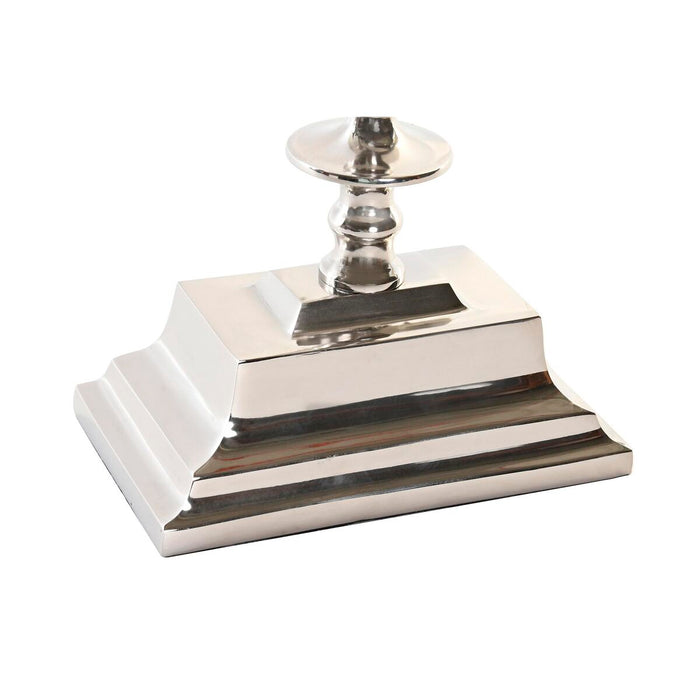Stolní hodiny DKD Home Decor 23 x 8 x 30 cm Argintiu Aluminiu