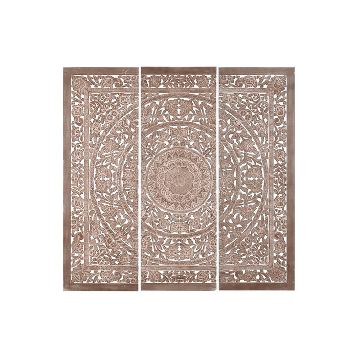 Tăblie de Pat DKD Home Decor 60 x 3,5 x 180 cm Natural Lemn MDF
