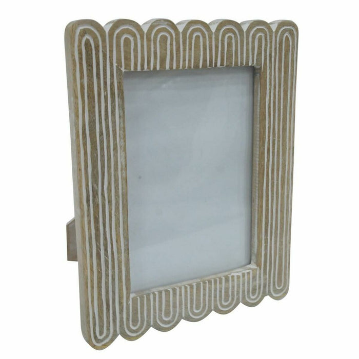 Ramă Foto DKD Home Decor 18,5 x 2 x 23 cm Natural Colonial Lemn de mango 20 x 2 x 24 cm