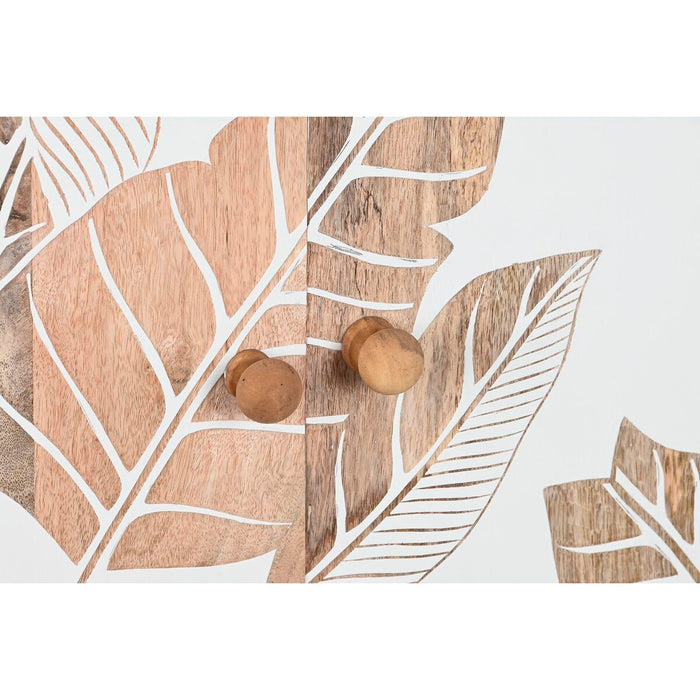 Servantă DKD Home Decor Alb Negru Natural Negru/Alb Lemn de mango 140 x 40 x 80 cm