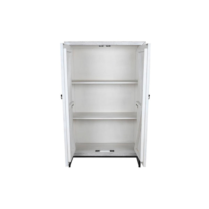Dulap DKD Home Decor Gri Alb Lemn de mango (90 x 38 x 150 cm)