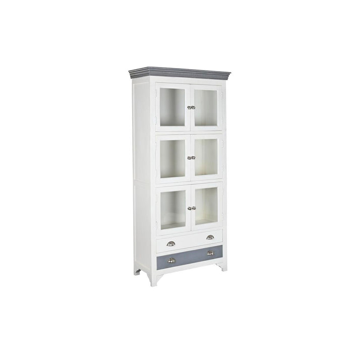 Stand Prezentare DKD Home Decor 89 x 40 x 200 cm Geam Lemn de mango