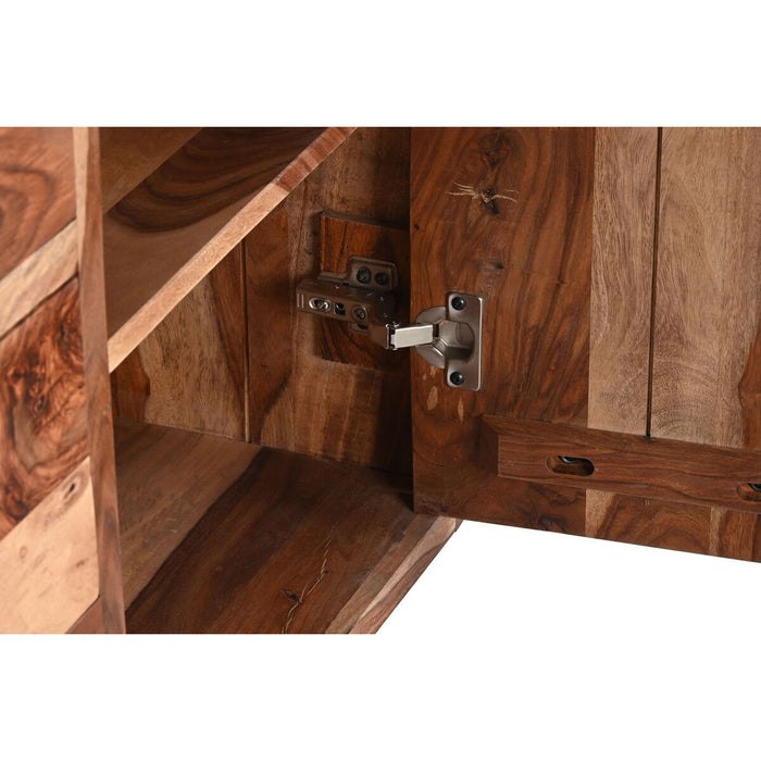 Stand Prezentare DKD Home Decor Geam Lemn de cauciuc 100 x 42 x 190 cm