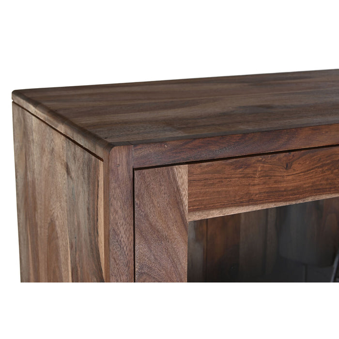 Stand Prezentare DKD Home Decor Geam Lemn de cauciuc 100 x 42 x 190 cm