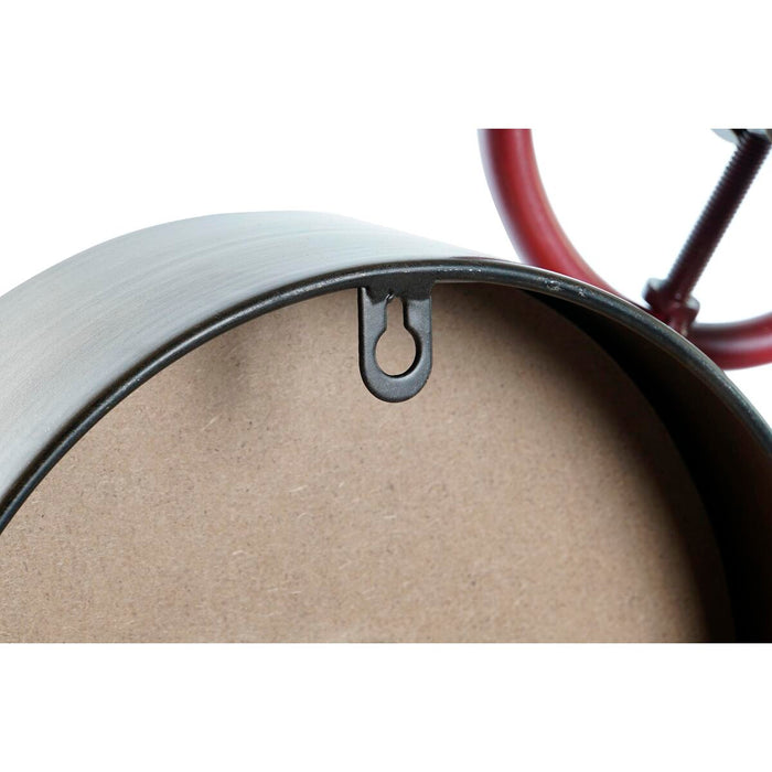 Ceas de Perete DKD Home Decor supape 37,5 x 11 x 59 cm Geam Fier (2 Unități)