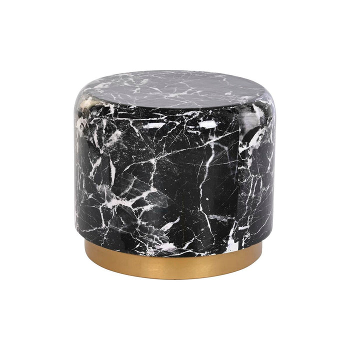 Masa laterală DKD Home Decor Negru Fier 50 x 50 x 45 cm