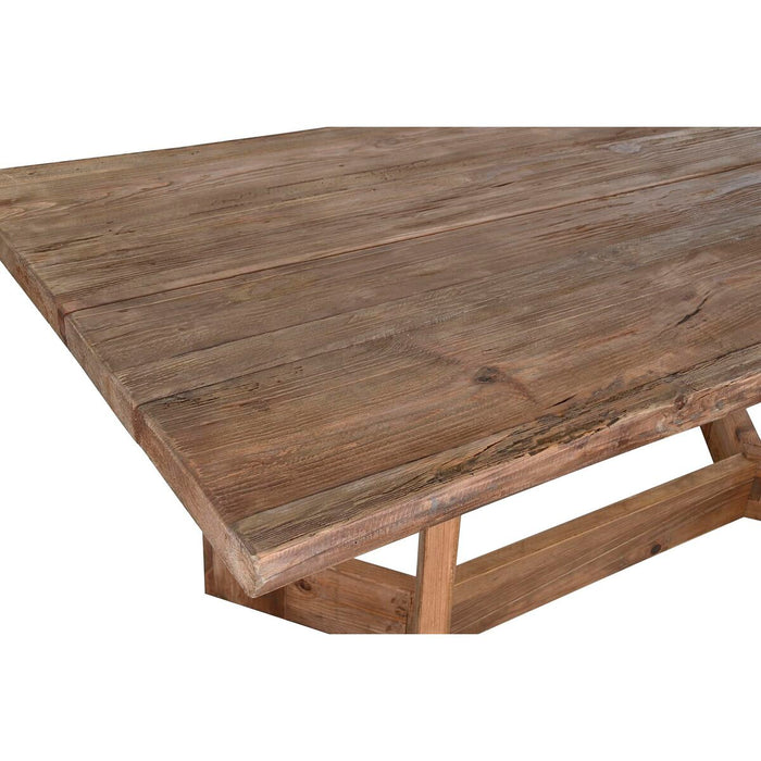 Masă de Sufragerie DKD Home Decor Natural Lemn Lemn Reciclat 180 x 90 x 76 cm