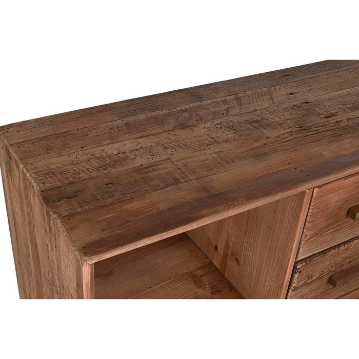 Dulap cu Sertare DKD Home Decor Maro închis Lemn Lemn Reciclat Alpino 120 x 40 x 90 cm
