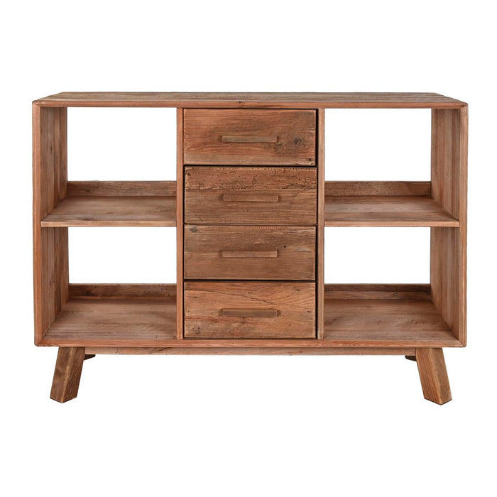 Dulap cu Sertare DKD Home Decor Maro închis Lemn Lemn Reciclat Alpino 120 x 40 x 90 cm
