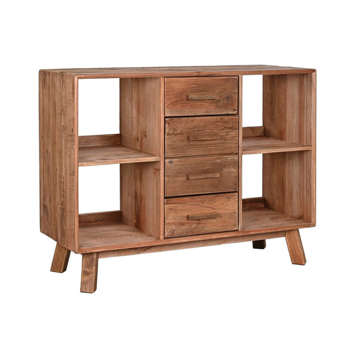 Dulap cu Sertare DKD Home Decor Maro închis Lemn Lemn Reciclat Alpino 120 x 40 x 90 cm
