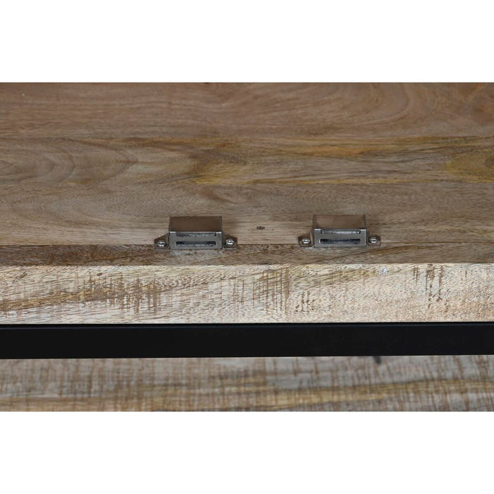 Servantă DKD Home Decor 85 x 45 x 100 cm Natural Negru Metal Lemn de mango