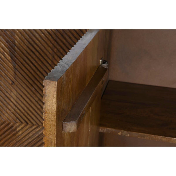Servantă DKD Home Decor Auriu* Maro închis Metal Lemn de mango 170 x 40 x 90 cm