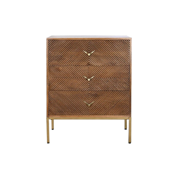 Comodă DKD Home Decor Metal Lemn de mango (70 x 40 x 90 cm)