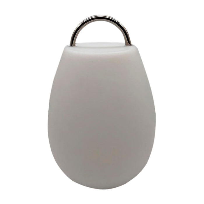 Lampă solară DKD Home Decor Negru Polietilenă Alb (22 x 22 x 31,5 cm)