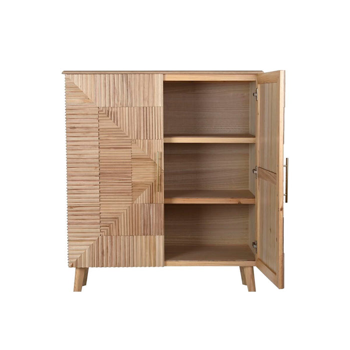 Servantă DKD Home Decor Auriu* Maro Deschis Lemn MDF 100 x 44 x 118 cm