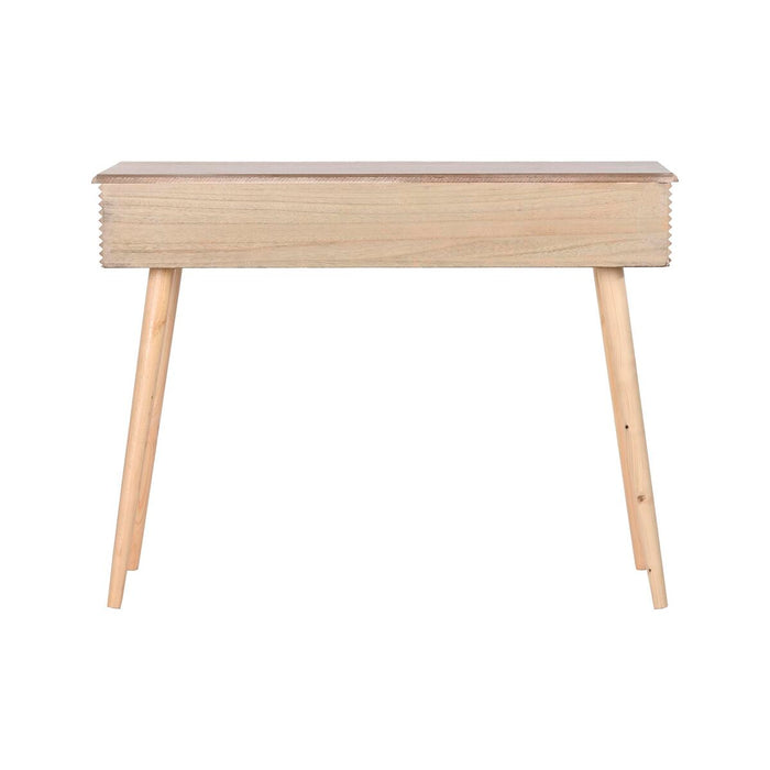 Consolă DKD Home Decor 100 x 40 x 76 cm Auriu* Maro Deschis Lemn de paulownia Lemn MDF
