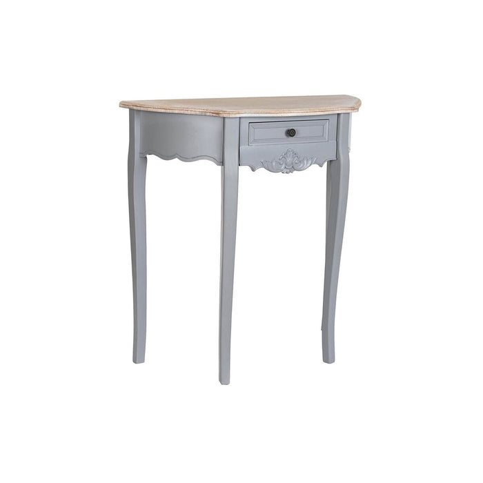 Consolă DKD Home Decor Gri Natural Lemn Lemn de paulownia Lemn MDF 80.5 x 34 x 78.5 cm 80,5 x 34 x 78,5 cm