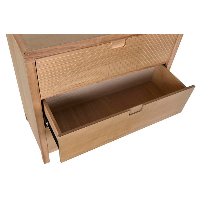 Comodă DKD Home Decor Maro Deschis Lemn Pin Lemn MDF Scandi 80 x 40 x 80 cm