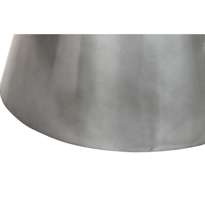 Masă de Sufragerie DKD Home Decor Oțel Aluminiu Lemn de mango (120 x 120 x 76 cm)