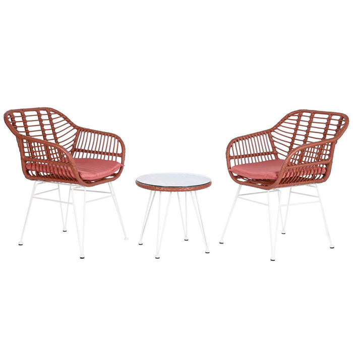 Set de Masă cu 2 Scaune DKD Home Decor 56 x 57,5 x 82 cm