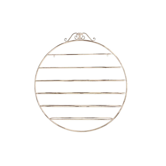 Suport pentru Sticle DKD Home Decor Metal Alb (105 x 9,5 x 114 cm)