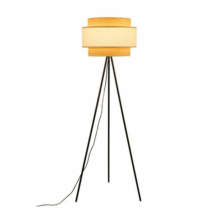 Lampă cu Picior DKD Home Decor Poliester Bambus (50 x 50 x 163 cm)