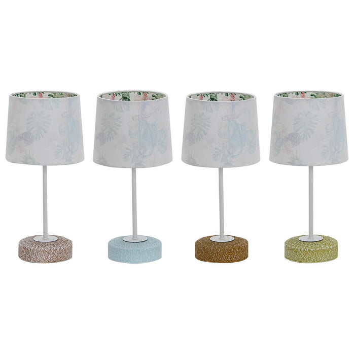 Lampă de masă DKD Home Decor Ceramică 16 x 16 x 33 cm Multicolor 220 V 25 W 4 Piese