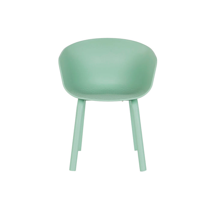 Scaun cu Mânere DKD Home Decor 56 x 58 x 78 cm Verde 60 x 52 x 78 cm