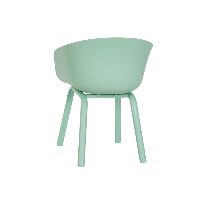 Scaun cu Mânere DKD Home Decor 56 x 58 x 78 cm Verde 60 x 52 x 78 cm