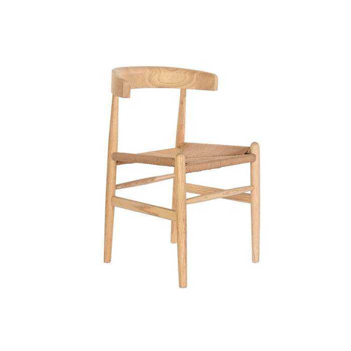 Scaun de Sufragerie DKD Home Decor Natural 55 x 46 x 80 cm