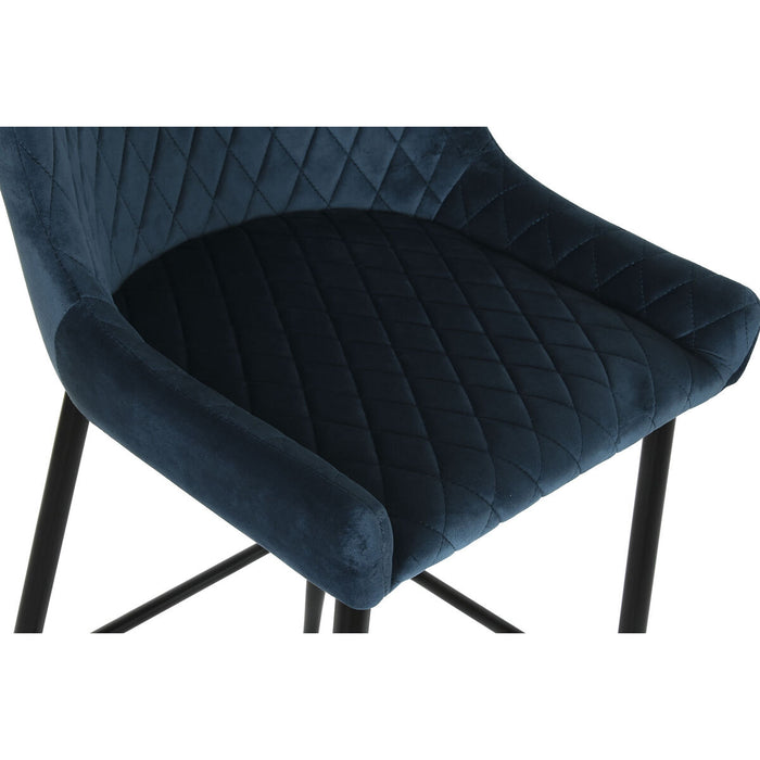 Taburet DKD Home Decor Bleumarin Metal 47 x 58 x 96,5 cm