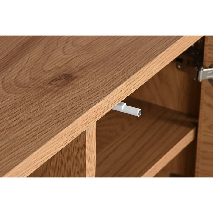 Mobilă TV DKD Home Decor Natural Metal Lemn MDF 120 x 40 x 57 cm