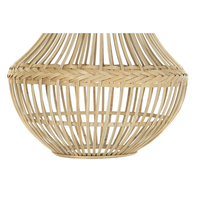Lustră DKD Home Decor Maro Deschis Ratan 50 W (45 x 45 x 48 cm)