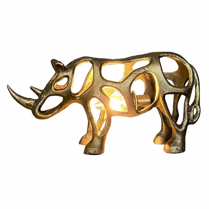 Lampă de masă DKD Home Decor Auriu* Aluminiu (44 x 11 x 22 cm)