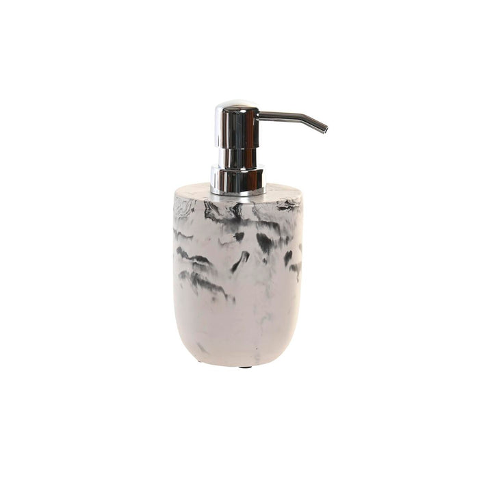 Dozator de Săpun DKD Home Decor Negru Цимент Alb