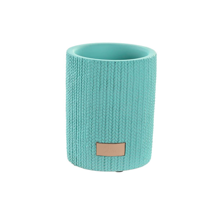 Pahar DKD Home Decor Цимент Verde 8 x 8 x 10 cm
