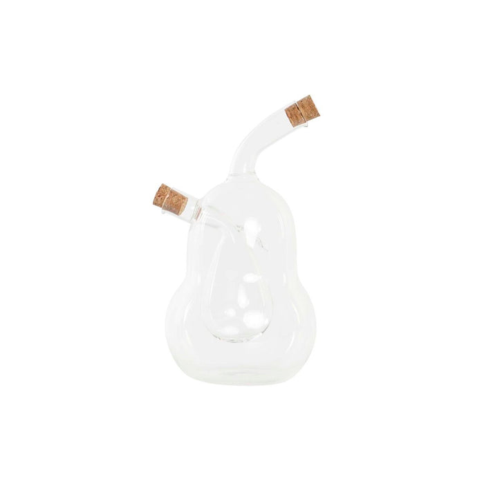 Set de ulei și oțet DKD Home Decor 12 x 10 x 18,6 cm Transparent Plută 540 ml Sticlă borosilicată