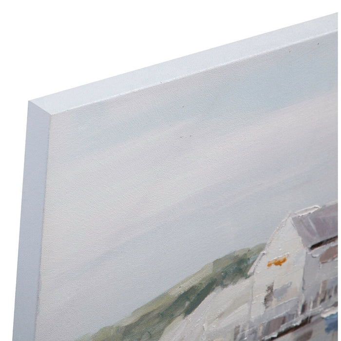 Pânză DKD Home Decor 100 x 2 x 80 cm 100 x 3,5 x 80 cm Barco (2 Unități)