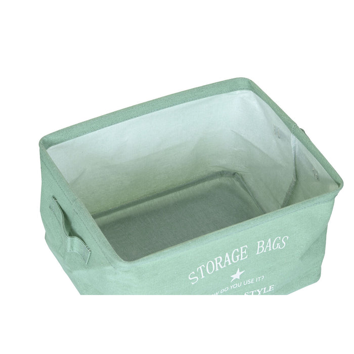 Set de Coșuri DKD Home Decor 39 x 27 x 24 cm Pânză Modern (3 Unități)