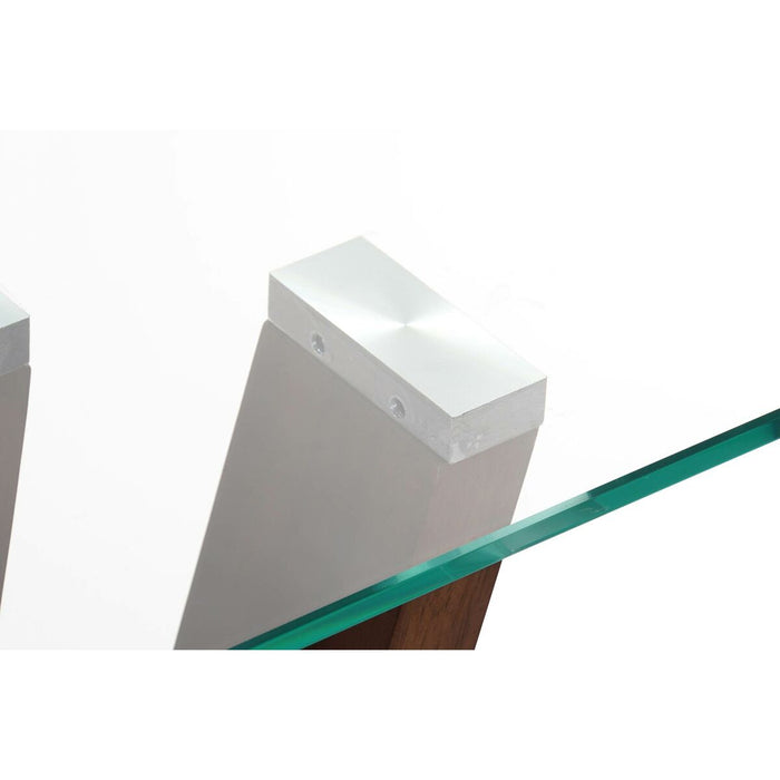 Console DKD Home Decor Maro Transparent Geam Nuc 145 x 45 x 75 cm