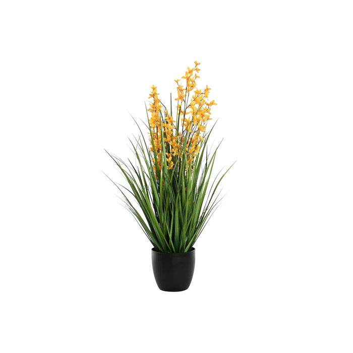 Plantă decorativă DKD Home Decor Galben (25 x 25 x 91 cm)