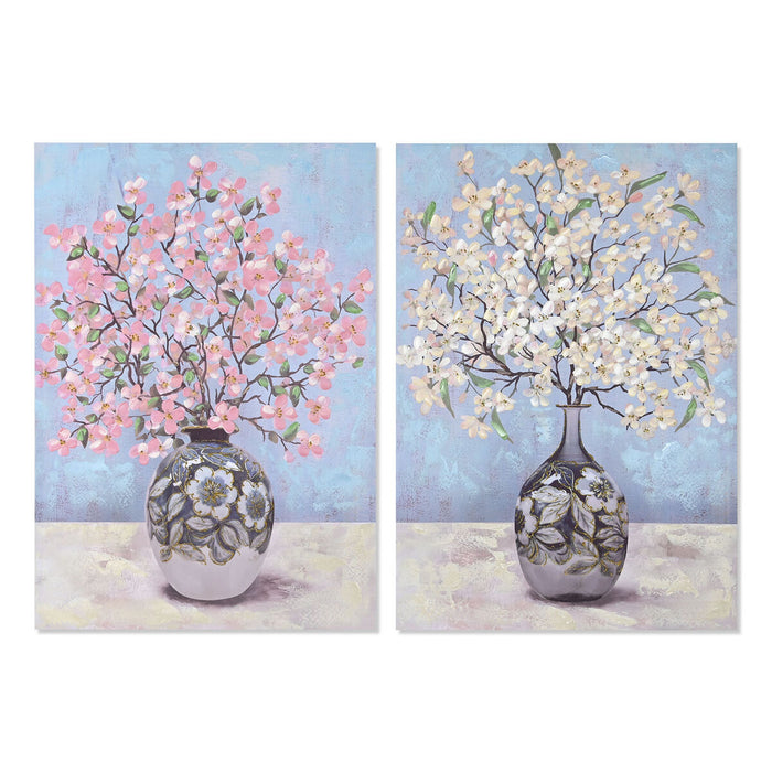 Tablou DKD Home Decor Vază Tradiţional 70 x 3 x 100 cm (2 Unități)