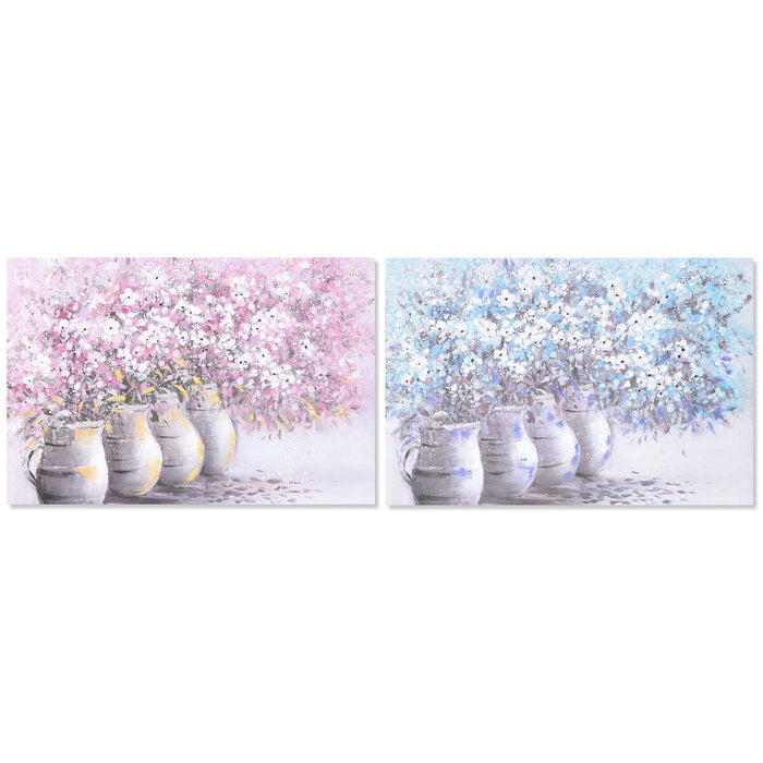 Tablou DKD Home Decor 120 x 3 x 80 cm Cottage (2 Unități)
