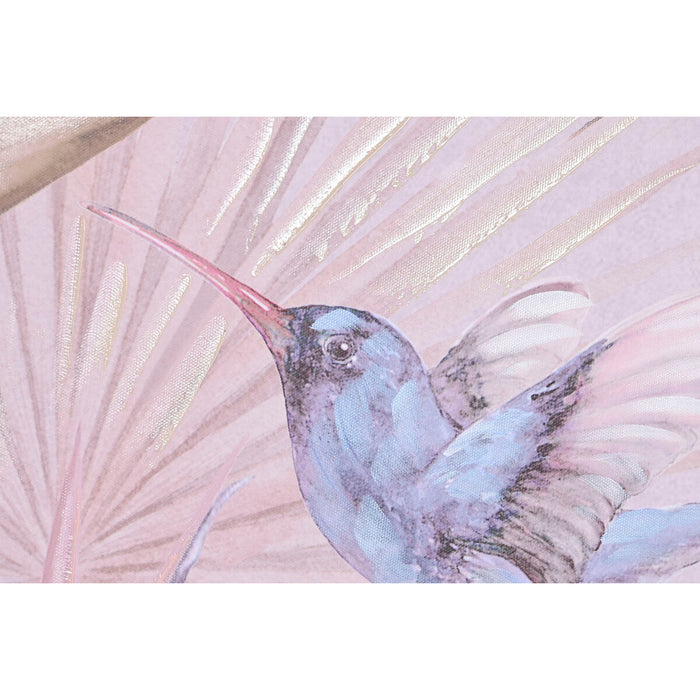 Tablou DKD Home Decor 70 x 3,7 x 100 cm Tropical (2 Unități)