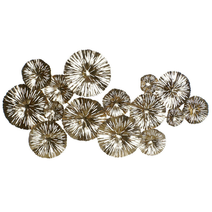 Decorațiune de Perete DKD Home Decor Auriu* 134,6 x 10 x 69 cm