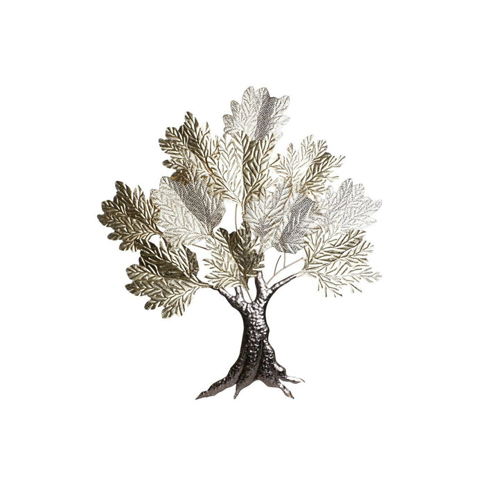 Decorațiune de Perete DKD Home Decor Auriu* Copac Cottage 103 x 7,6 x 112 cm