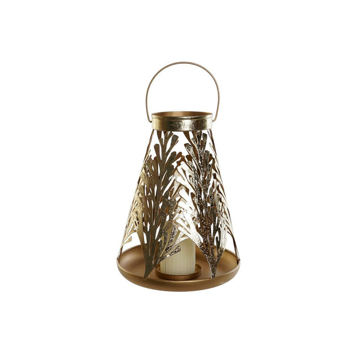 Lucerna DKD Home Decor Auriu* Metal 25 x 25 x 42 cm