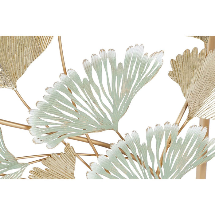 Consolă DKD Home Decor 108 x 36 x 80 cm Oglindă Auriu* Metal Verde